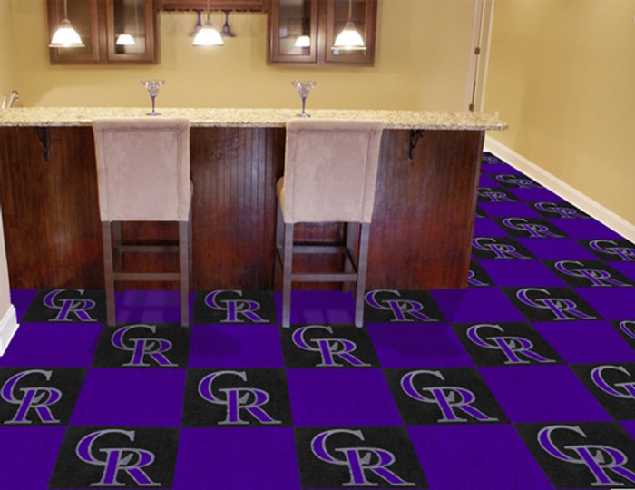 Colorado Rockies Carpet Tiles -