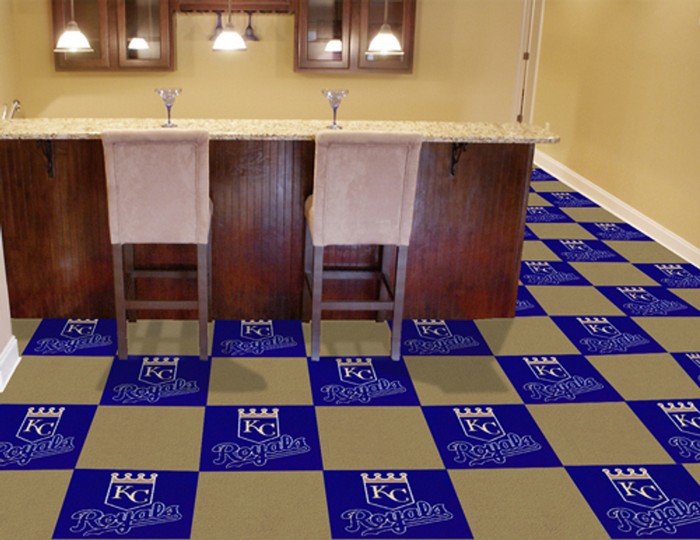 Kansas City Royals Carpet Tiles -