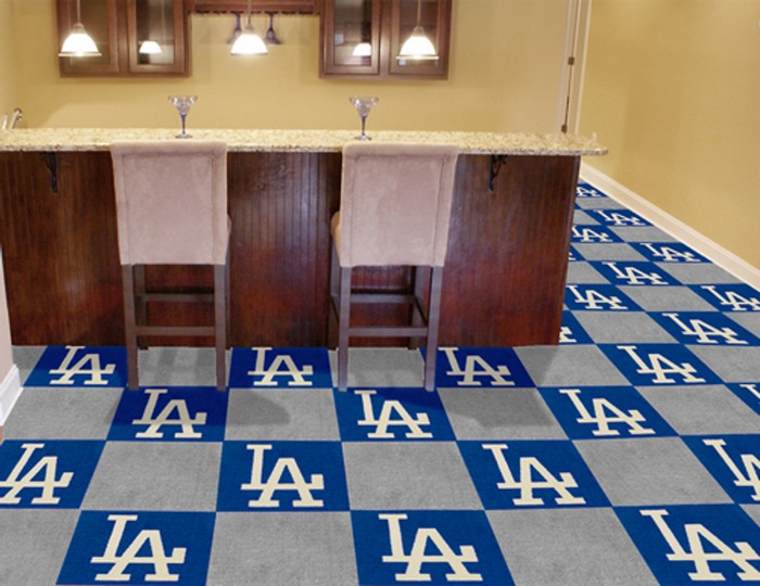 Los Angeles Dodgers Carpet Tiles -