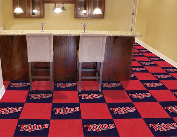 Minnesota Twins Carpet Tiles -