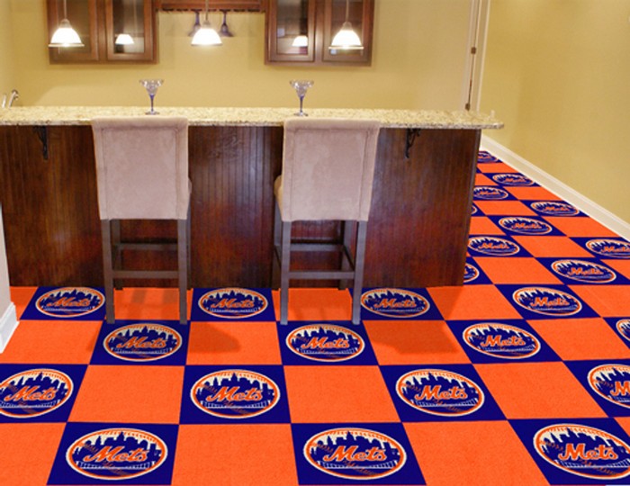 New York Mets Carpet Tiles -