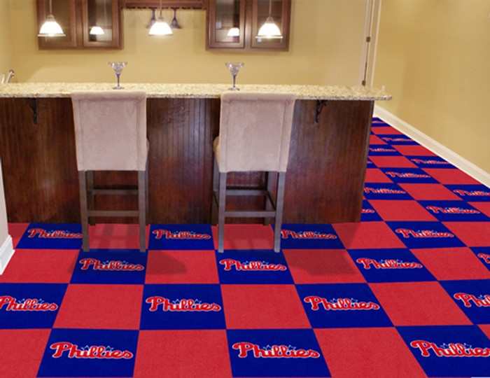 Philadelphia Phillies Carpet Tiles -