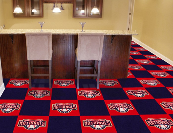 Washington Nationals Carpet Tiles -