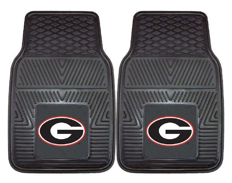 Georgia Bulldogs Heavy Duty 2-Piece Vinyl Car Mats