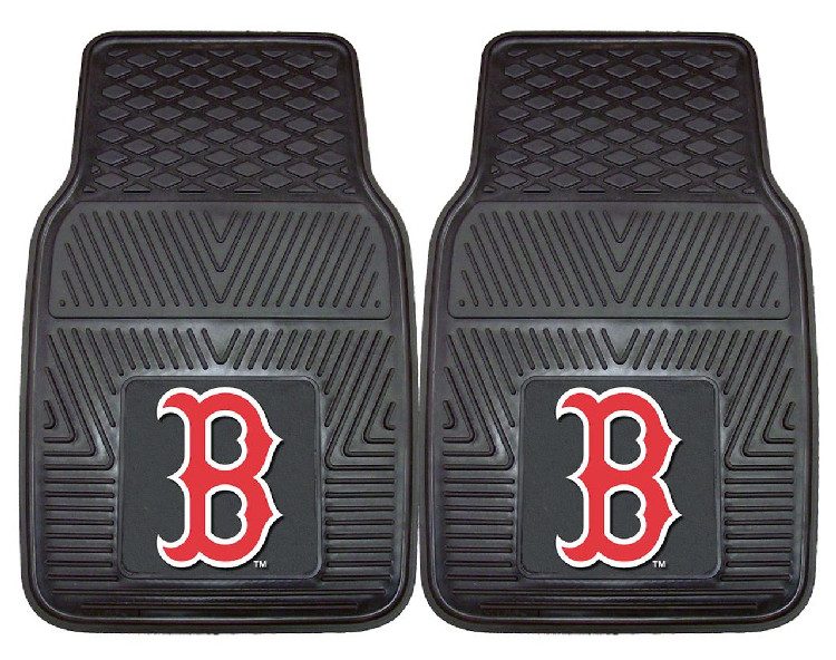 Boston Red Sox Heavy Duty 2-Piece Vinyl Car Mats