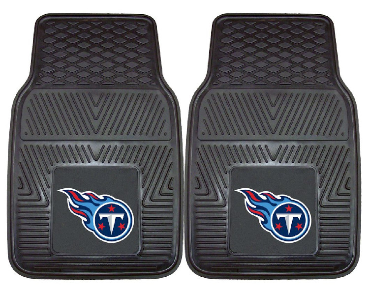 Tennessee Titans Car Mats Heavy Duty 2 Piece Vinyl