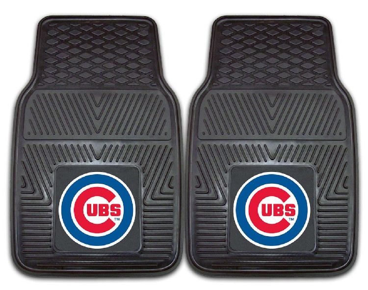 Chicago Cubs Heavy Duty 2-Piece Vinyl Car Mats