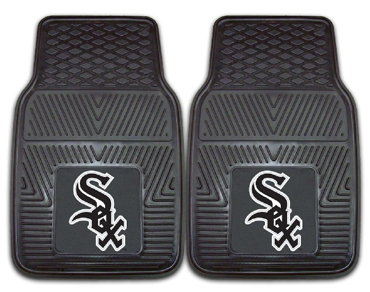 Chicago White Sox Heavy Duty 2-Piece Vinyl Car Mats