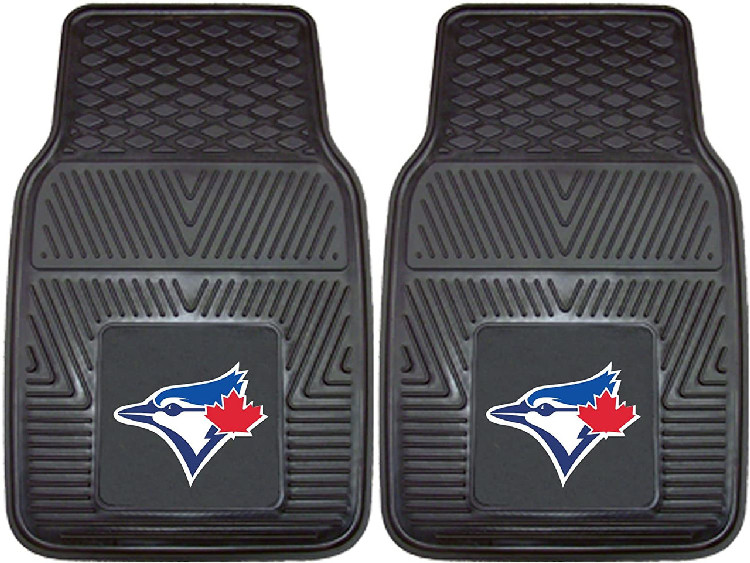 Toronto Blue Jays Heavy Duty 2-Piece Vinyl Car Mats