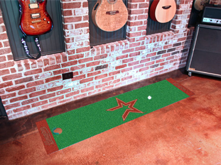 Houston Astros Putting Green Mat