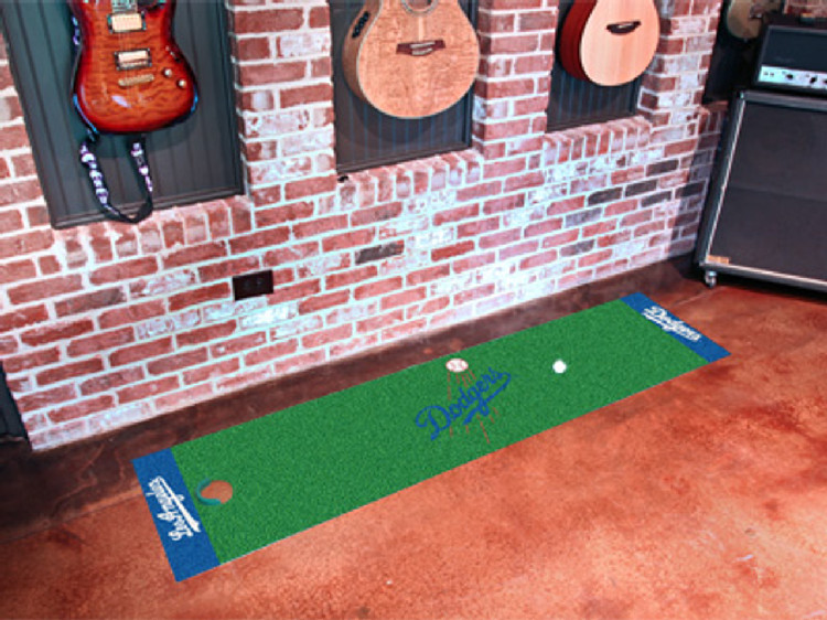 Los Angeles Dodgers Putting Green Mat