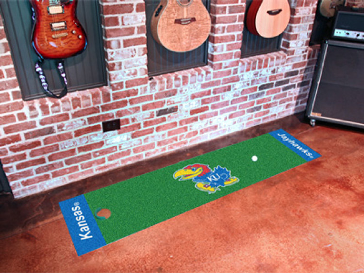 Kansas Jayhawks Putting Green Mat