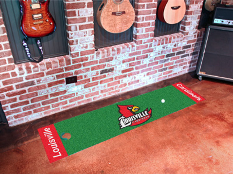 Louisville Cardinals Putting Green Mat