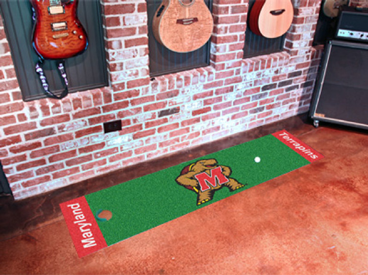 Maryland Terrapins Putting Green Mat