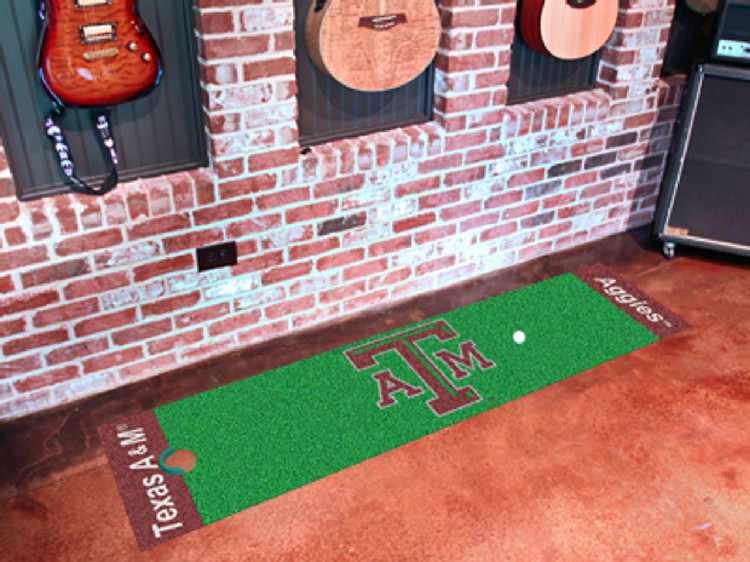 Texas A&M Aggies Putting Green Mat