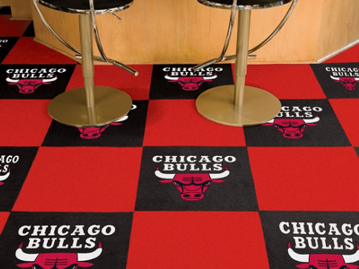 Chicago Bulls Carpet Tiles -