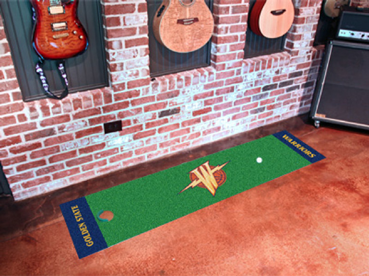 Golden State Warriors Putting Green Mat