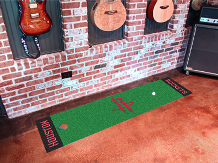 Houston Rockets Putting Green Mat