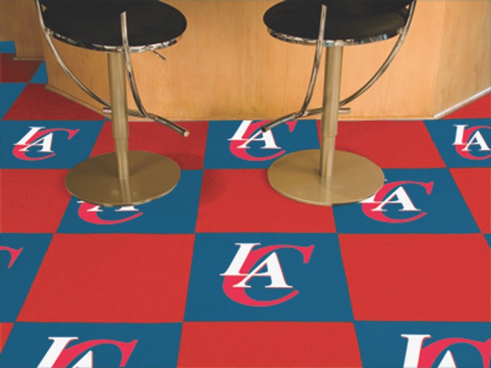 Los Angeles Clippers Carpet Tiles -