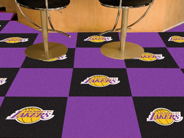 Los Angeles Lakers Carpet Tiles -