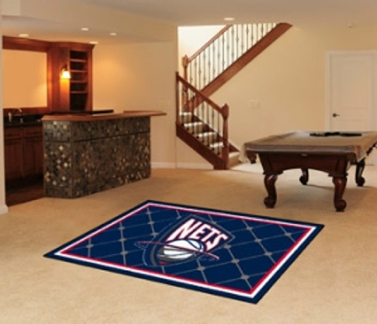 New Jersey Nets Area Rug - 5'x8'