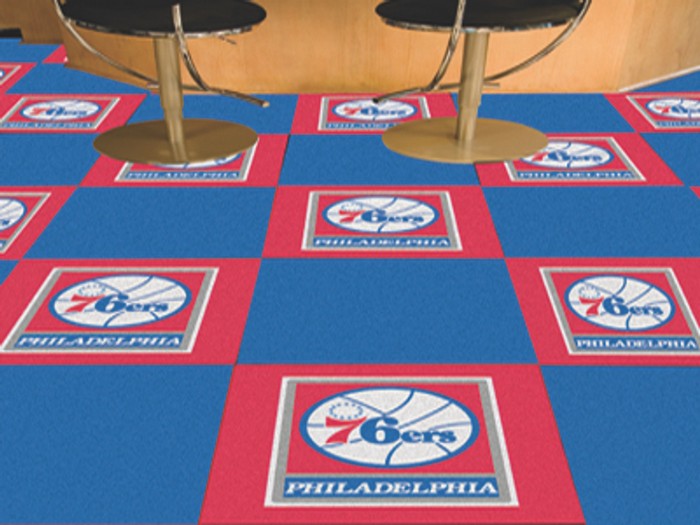 Philadelphia 76ers Carpet Tiles -