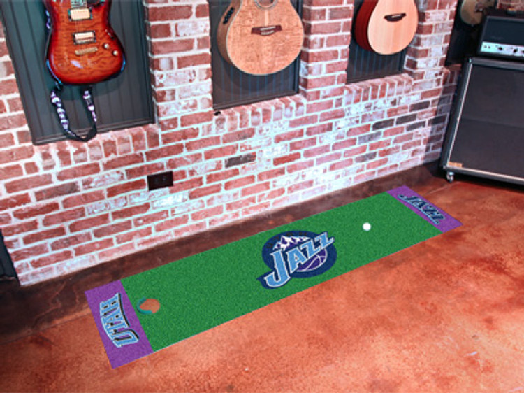 Utah Jazz Putting Green Mat