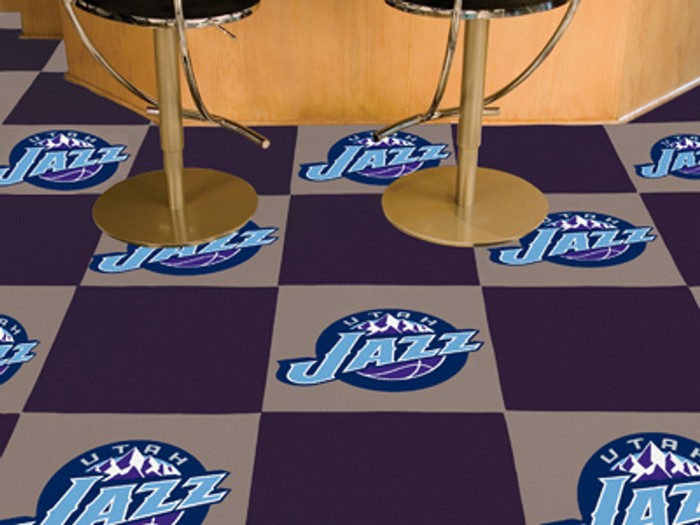 Utah Jazz Carpet Tiles -