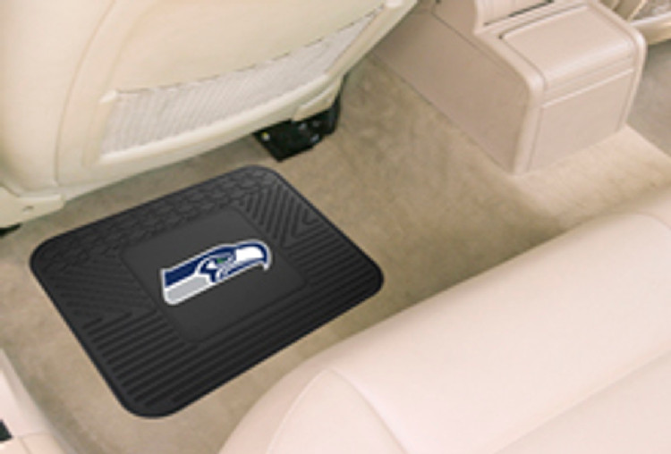 Seattle Seahawks Car Mat Heavy Duty Vinyl Rear Seat