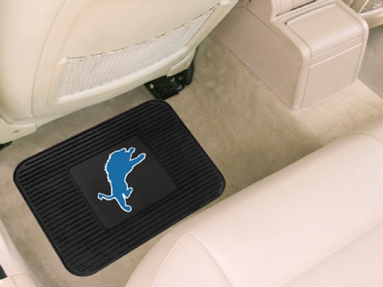 Detroit Lions Car Mat Heavy Duty Vinyl Rear Seat