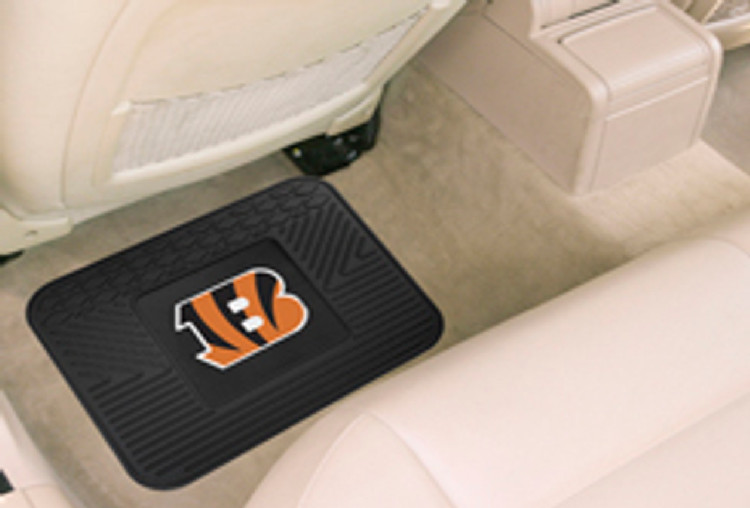 Cincinnati Bengals Car Mat Heavy Duty Vinyl Rear Seat