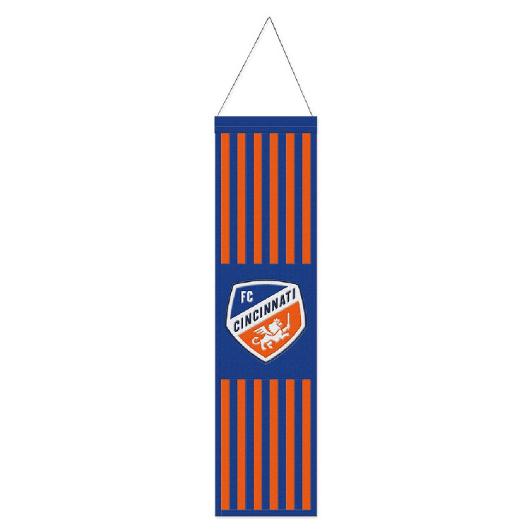 FC Cincinnati Banner Wool 8x32 Heritage Design