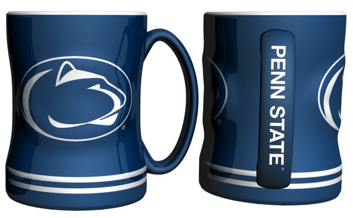 Penn State Nittany Lions Coffee Mug - 14oz Sculpted Relief