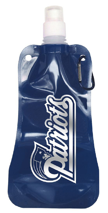 New England Patriots Water Bottle 16oz Foldable CO