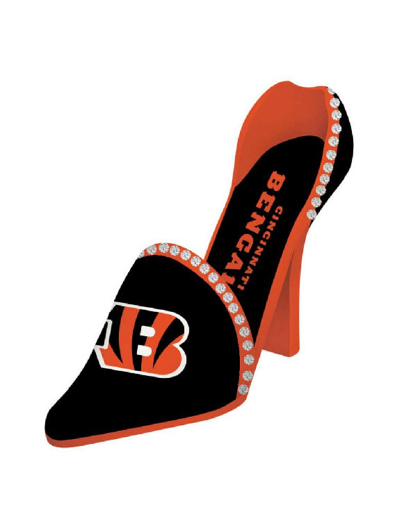 Cincinnati Bengals Decorative Wine Bottle Holder - Shoe