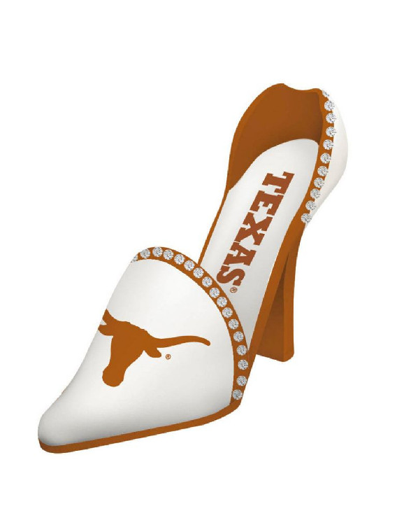 Texas Longhorns Decorative Wine Bottle Holder - Shoe