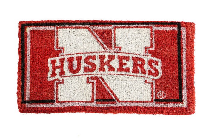 Nebraska Cornhuskers Mat Welcome Style 18x30