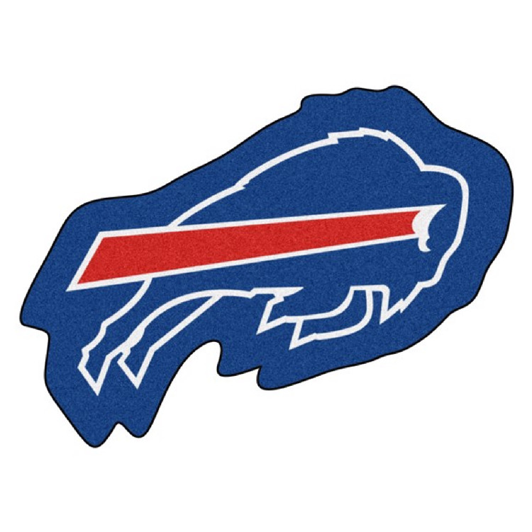 Buffalo Bills Rug 30x40 Mascot Style