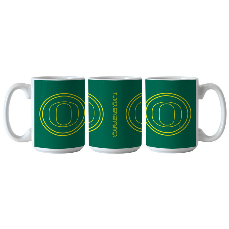 Oregon Ducks Coffee Mug 15oz Sublimated