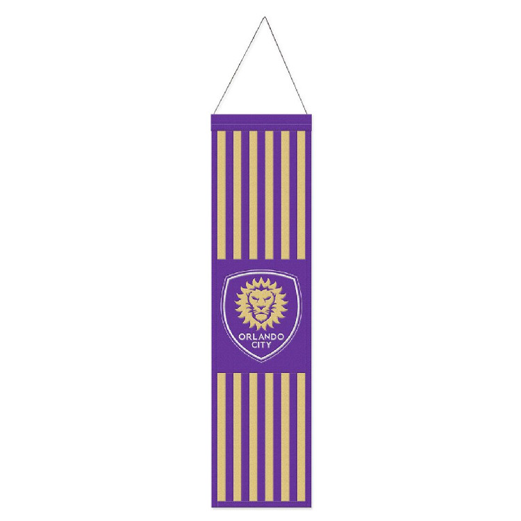 Orlando City SC Banner Wool 8x32 Heritage Design