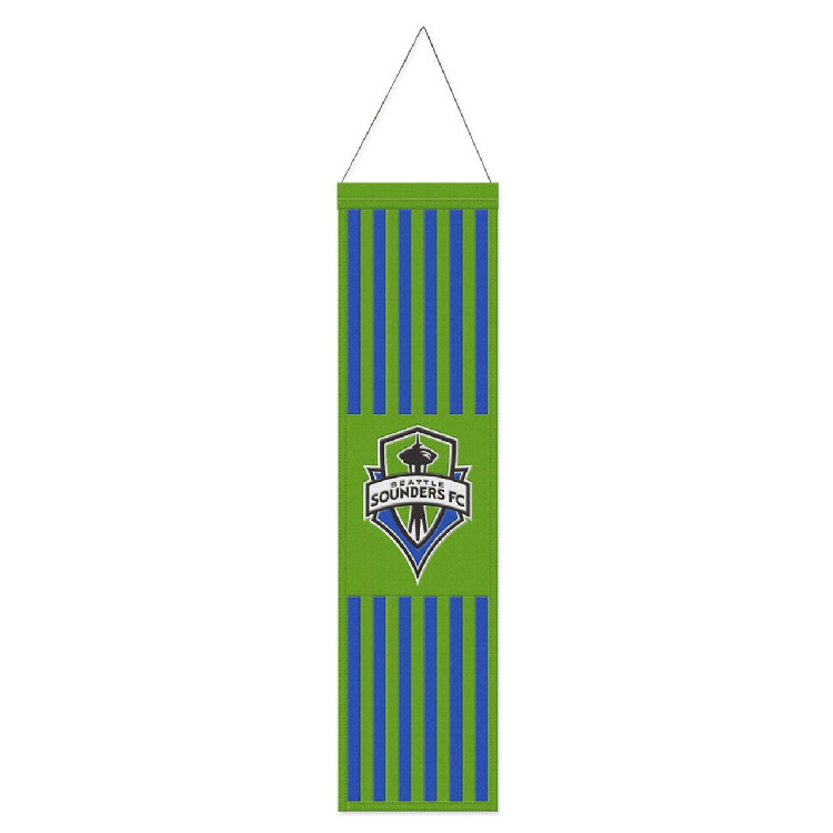 Seattle Sounders FC Banner Wool 8x32 Heritage Design