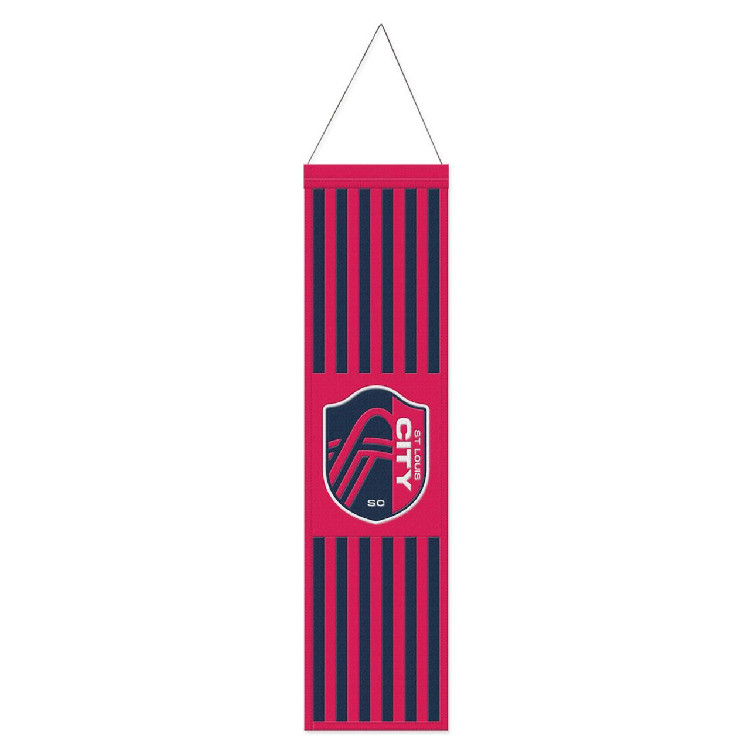 St. Louis City SC Banner Wool 8x32 Heritage Design