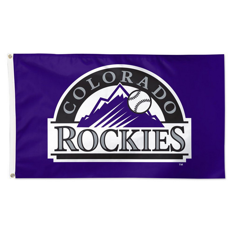 Colorado Rockies Flag 3x5 Team