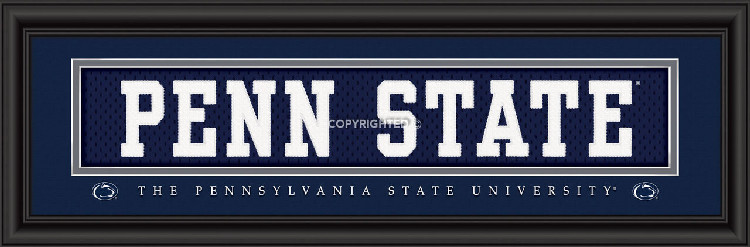 Penn State Nittany Lions Stitched Uniform Slogan Print - Penn State