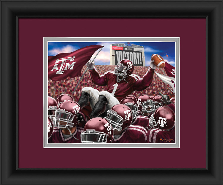 Texas A&M Aggies Celebration Print 15"x18"