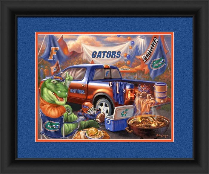 Florida Gators Print 15x18 Tailgate Style