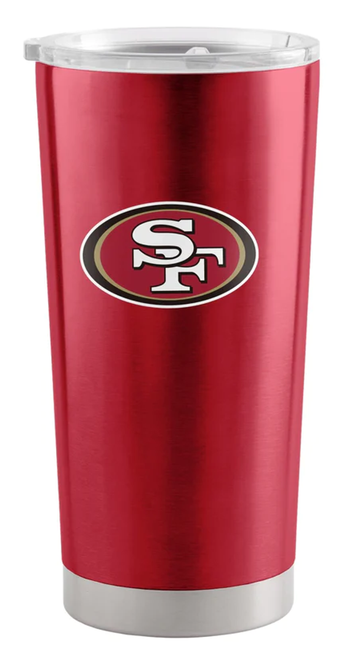 San Francisco 49ers Travel Tumbler 20oz Stainless Steel