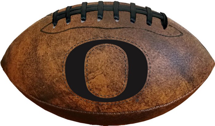 Oregon Ducks Football - Vintage Throwback - 9 Inches