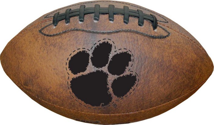 Clemson Tigers Football - Vintage Throwback - 9 Inches