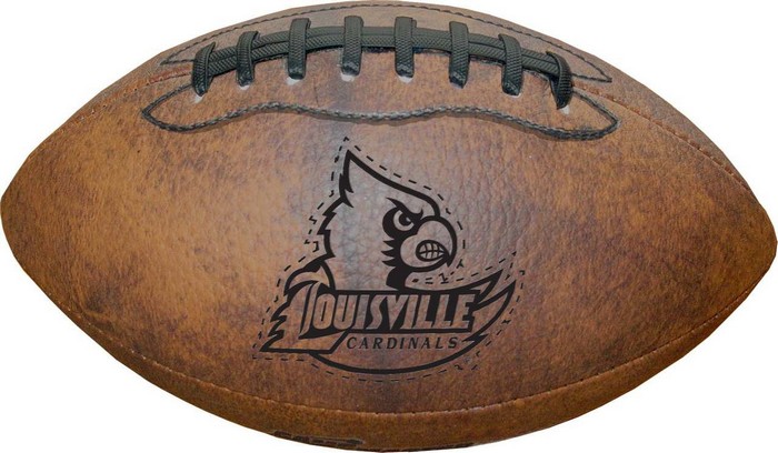 Louisville Cardinals Football Vintage Throwback 9 Inches